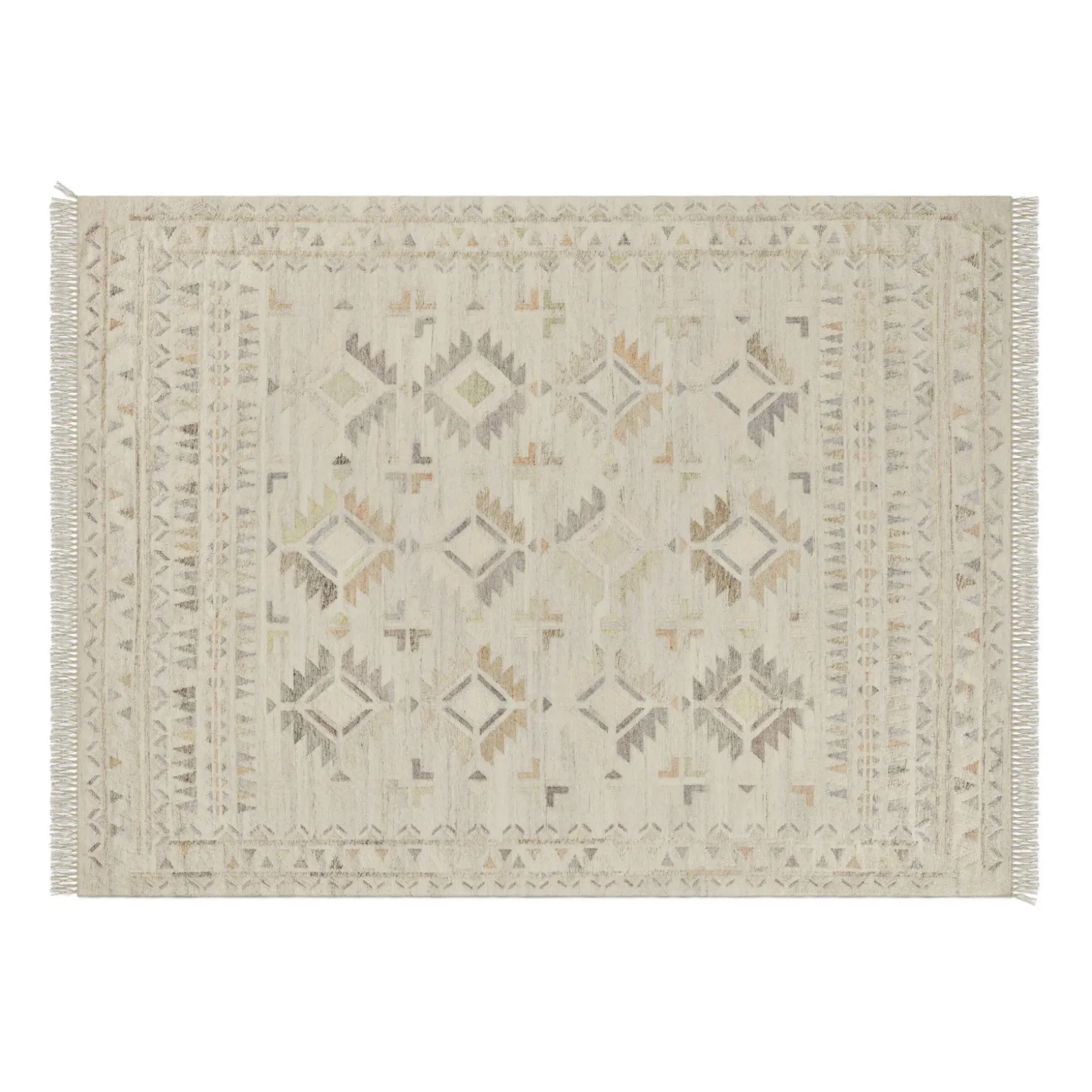 Tida Rug 9 x 12 - Silver Etch