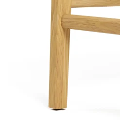 Tilli Corded Counter Stool - Natural Oak