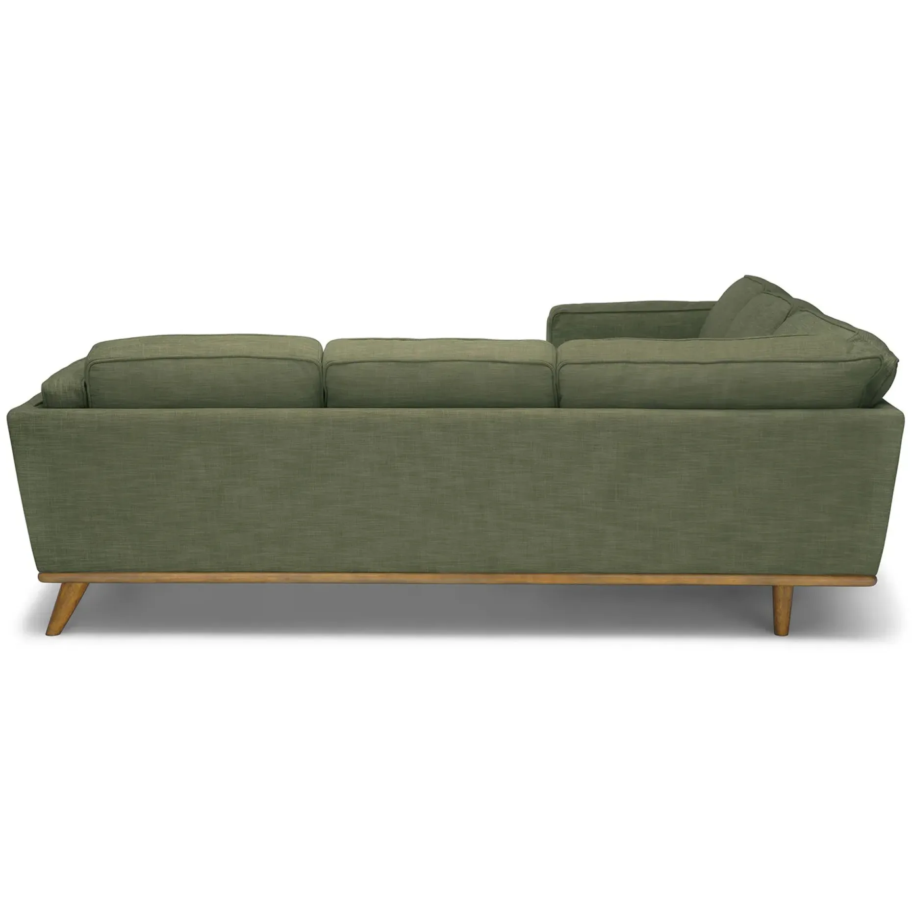 Timber 93" Corner Sectional - Olio Green