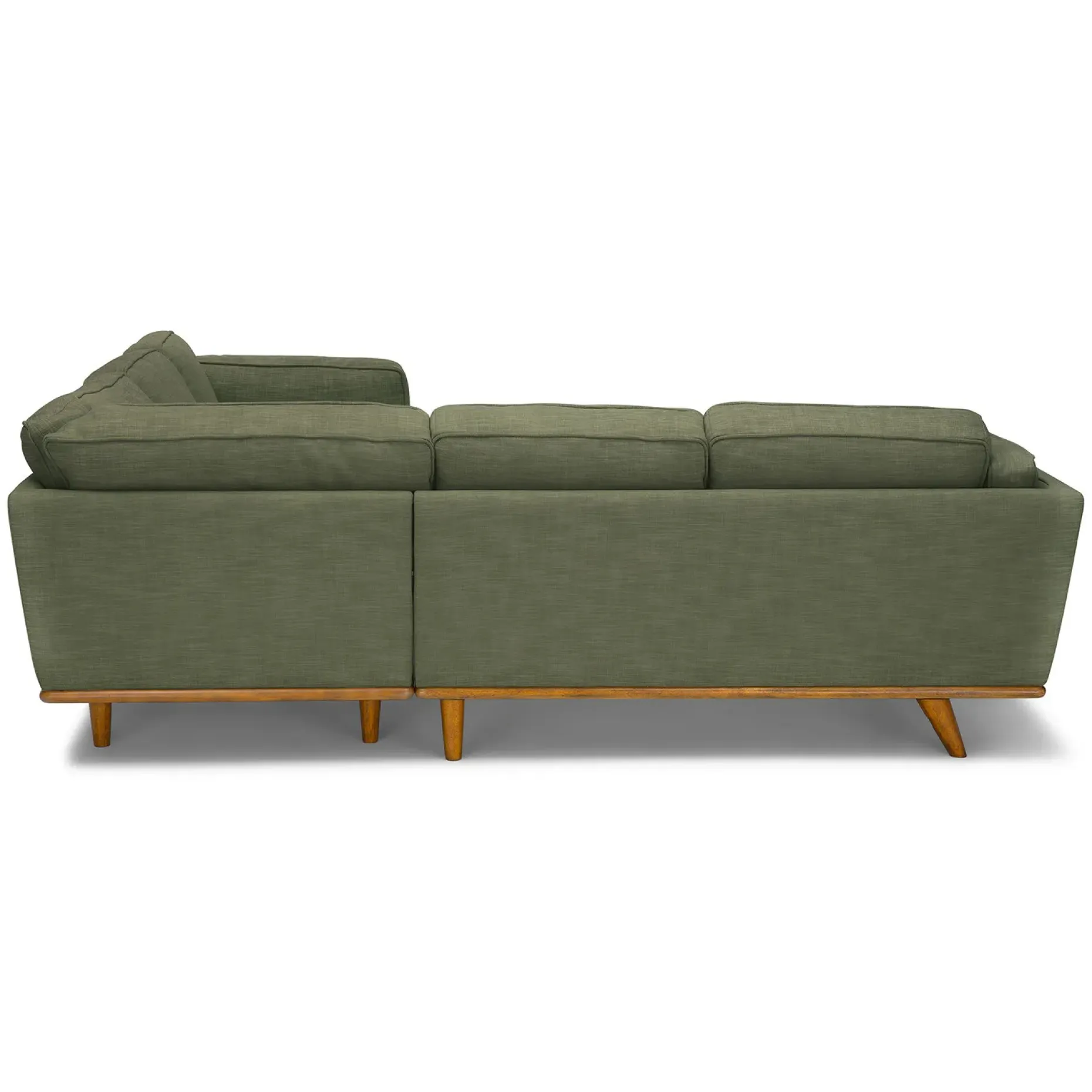 Timber 93" Corner Sectional - Olio Green