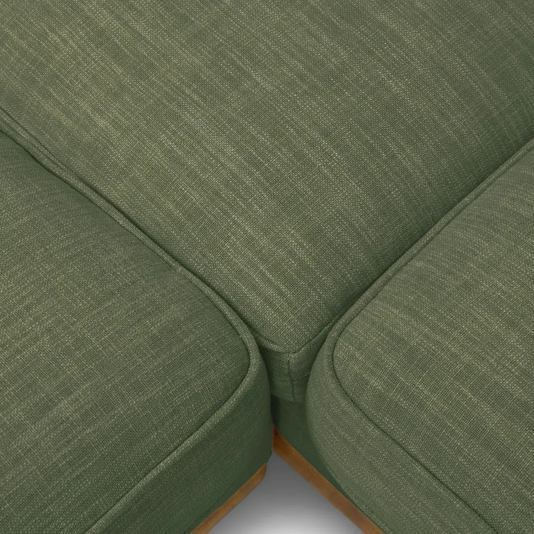 Timber 93" Corner Sectional - Olio Green