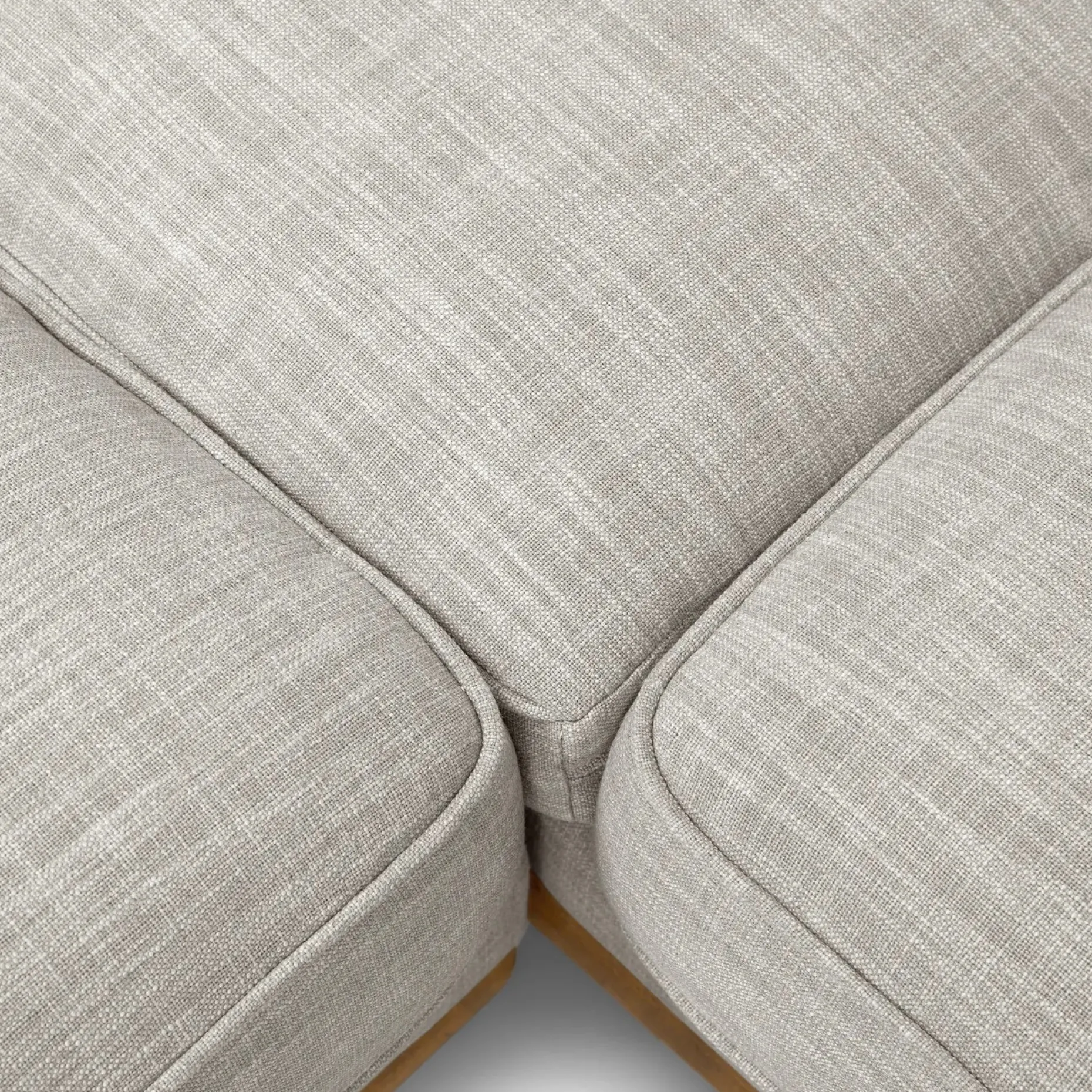 Timber 93" Corner Sectional - Rain Cloud Gray
