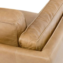 Timber 90" Leather Sofa - Charme Tan