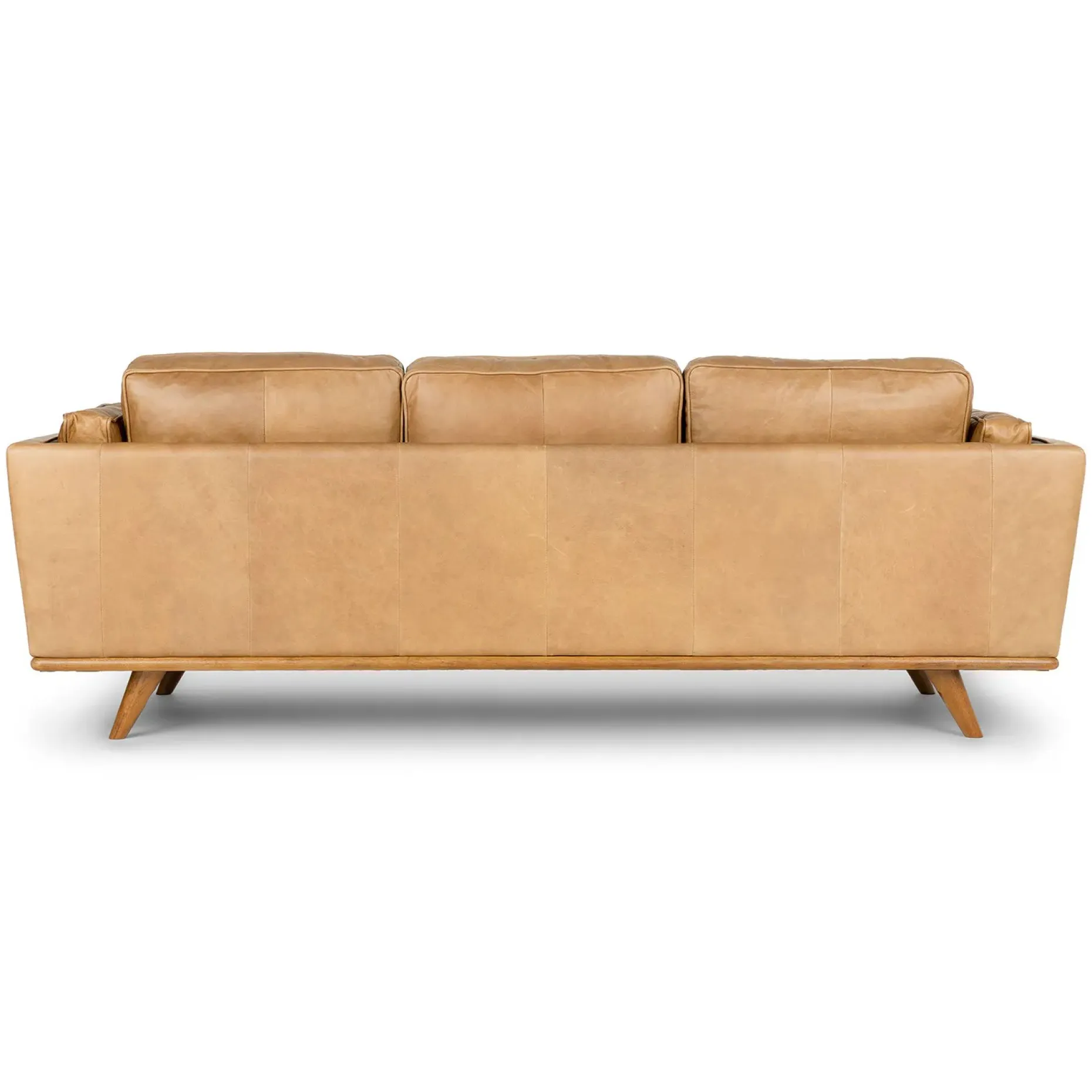 Timber 90" Leather Sofa - Charme Tan