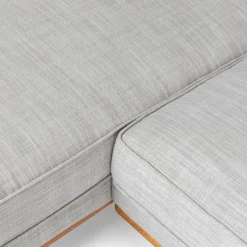 Timber 93" Left Sectional - Rain Cloud Gray