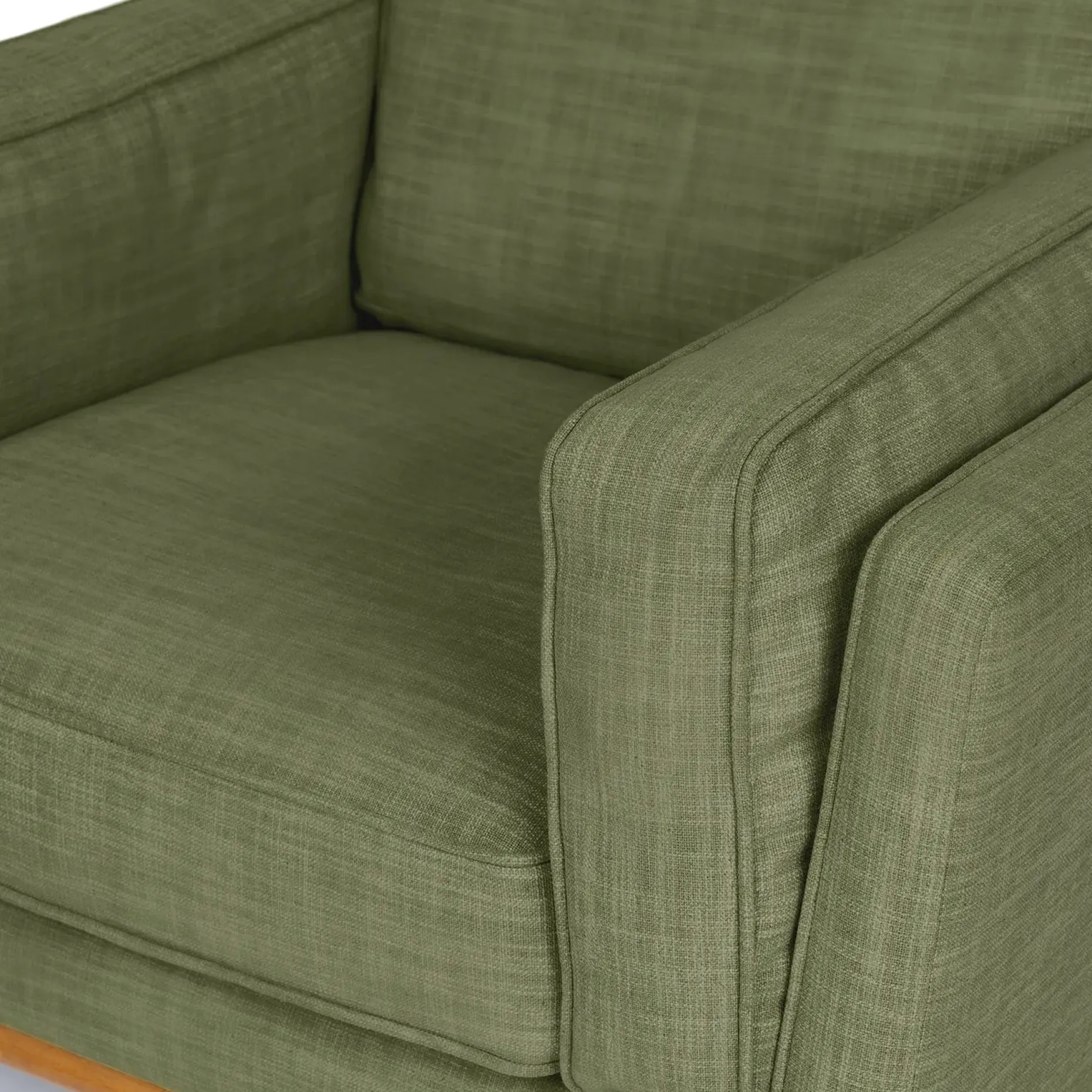 Timber 41" Lounge Chair - Olio Green