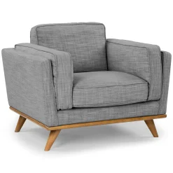 Timber 41" Lounge Chair - Pebble Gray