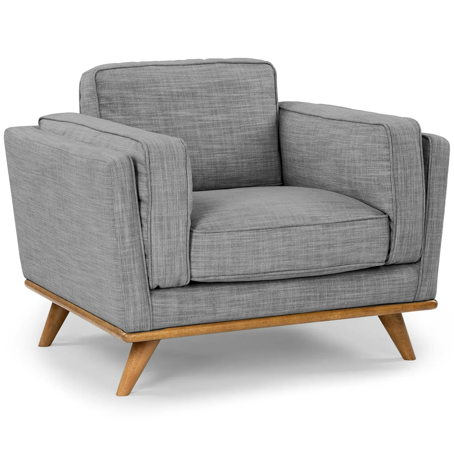 Timber 41" Lounge Chair - Pebble Gray