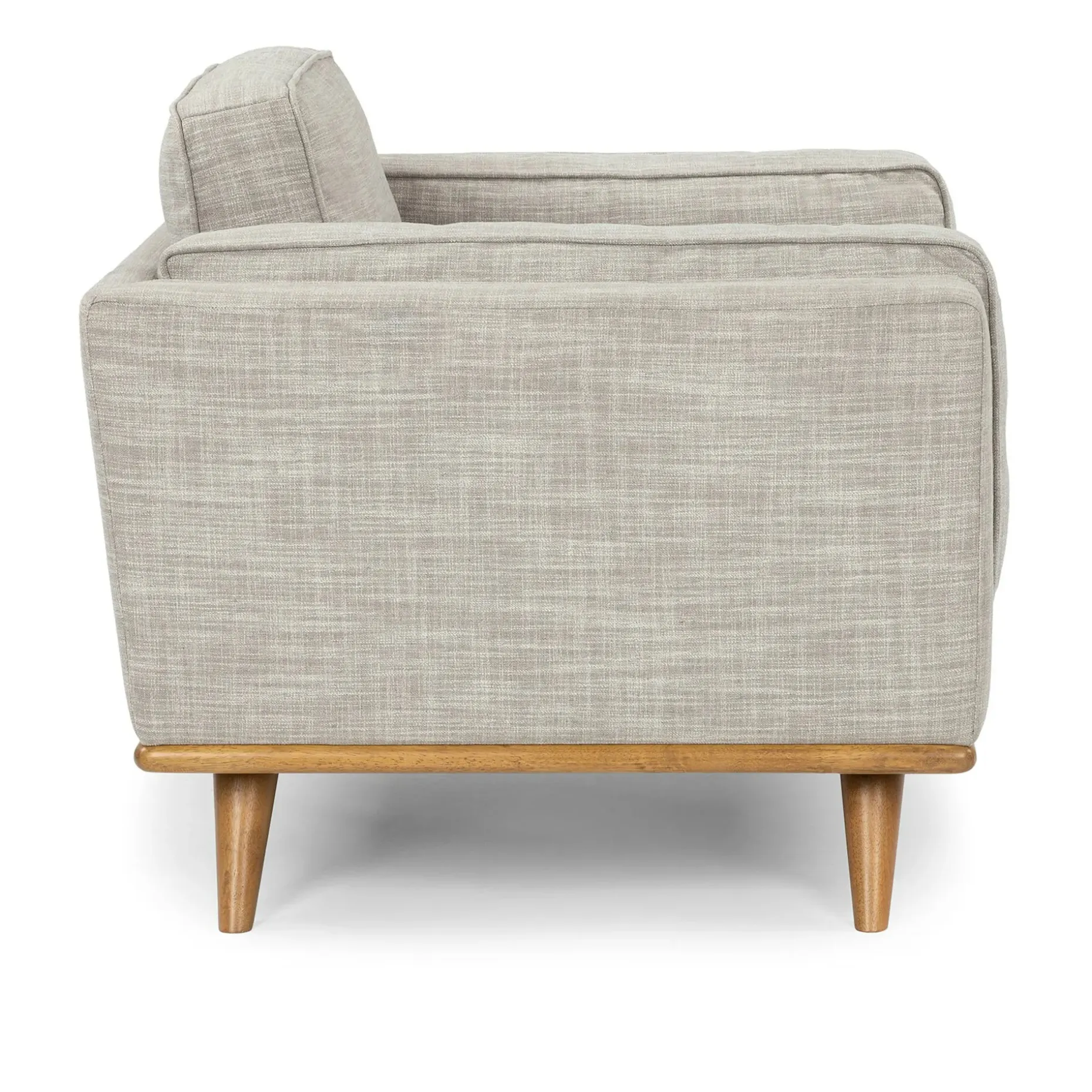 Timber 41" Lounge Chair - Rain Cloud Gray