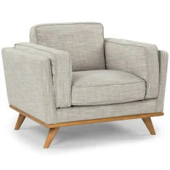 Timber 41" Lounge Chair - Rain Cloud Gray