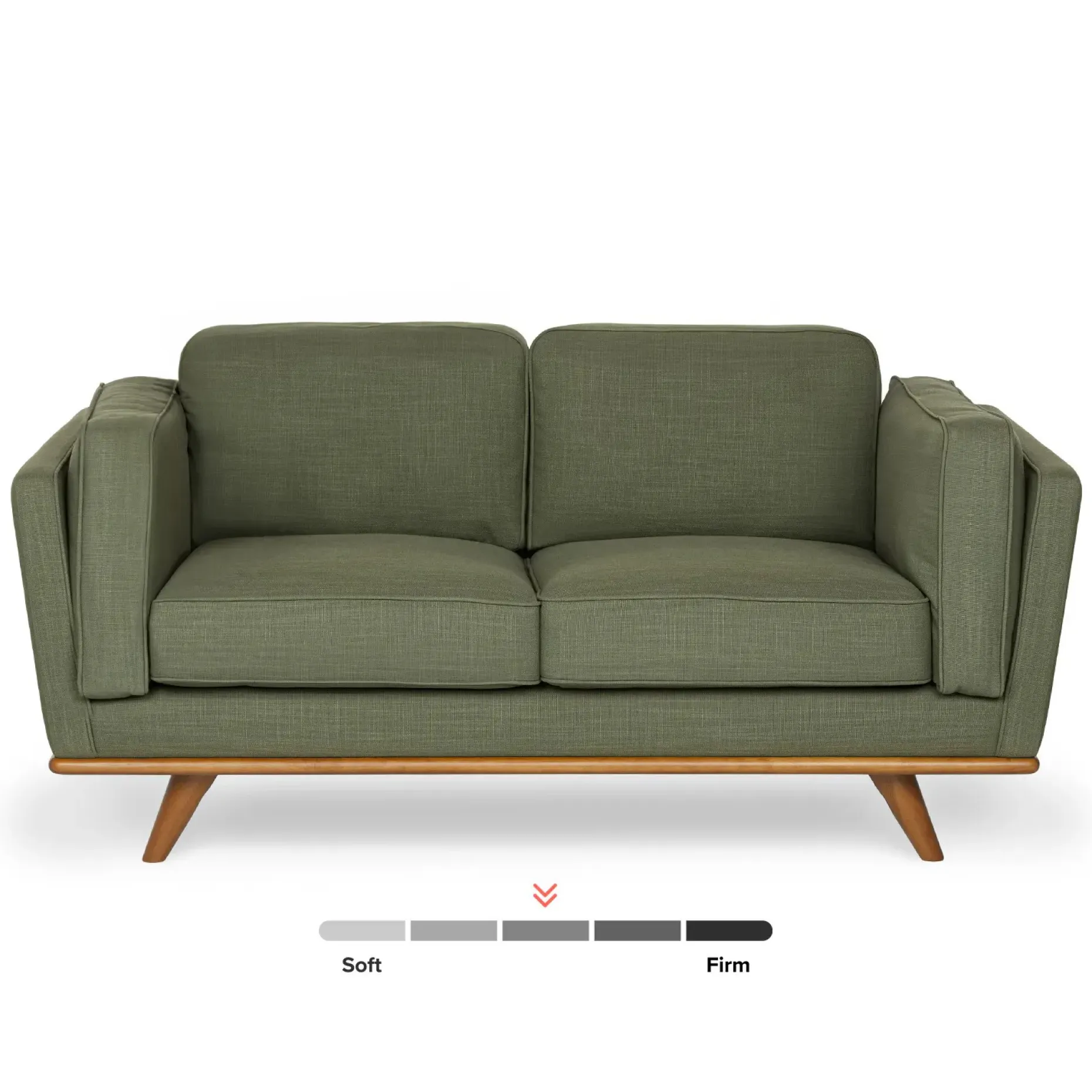 Timber 66.5" Loveseat - Olio Green