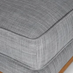 Timber 31" Ottoman - Pebble Gray