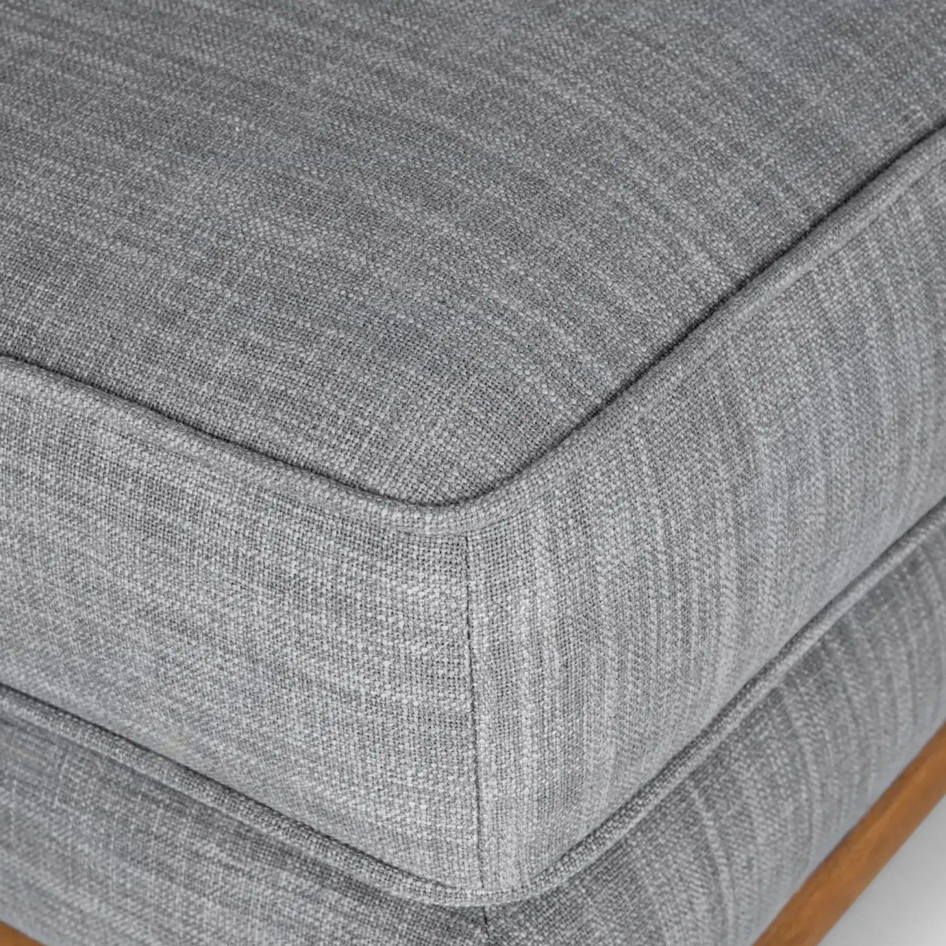 Timber 31" Ottoman - Pebble Gray