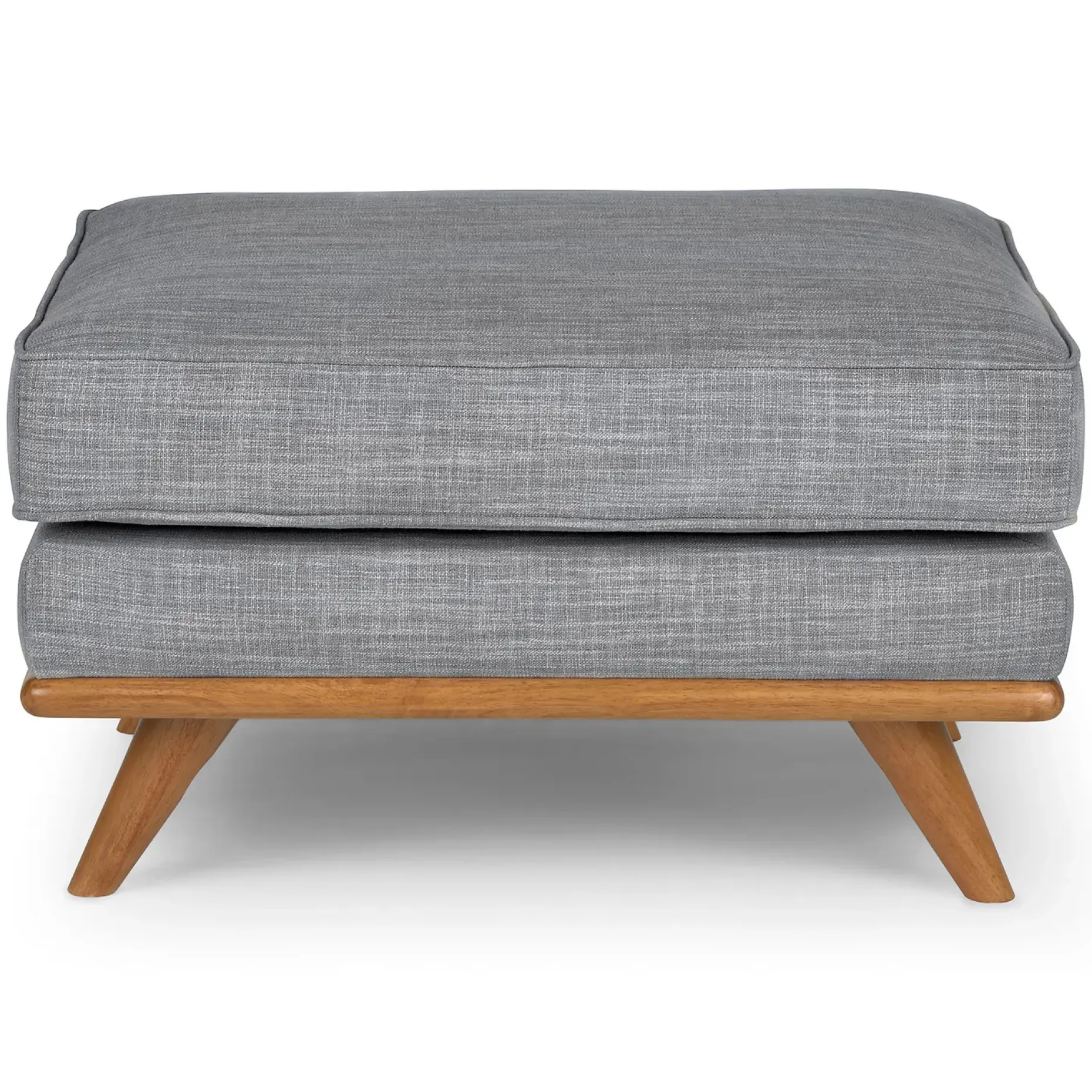 Timber 31" Ottoman - Pebble Gray