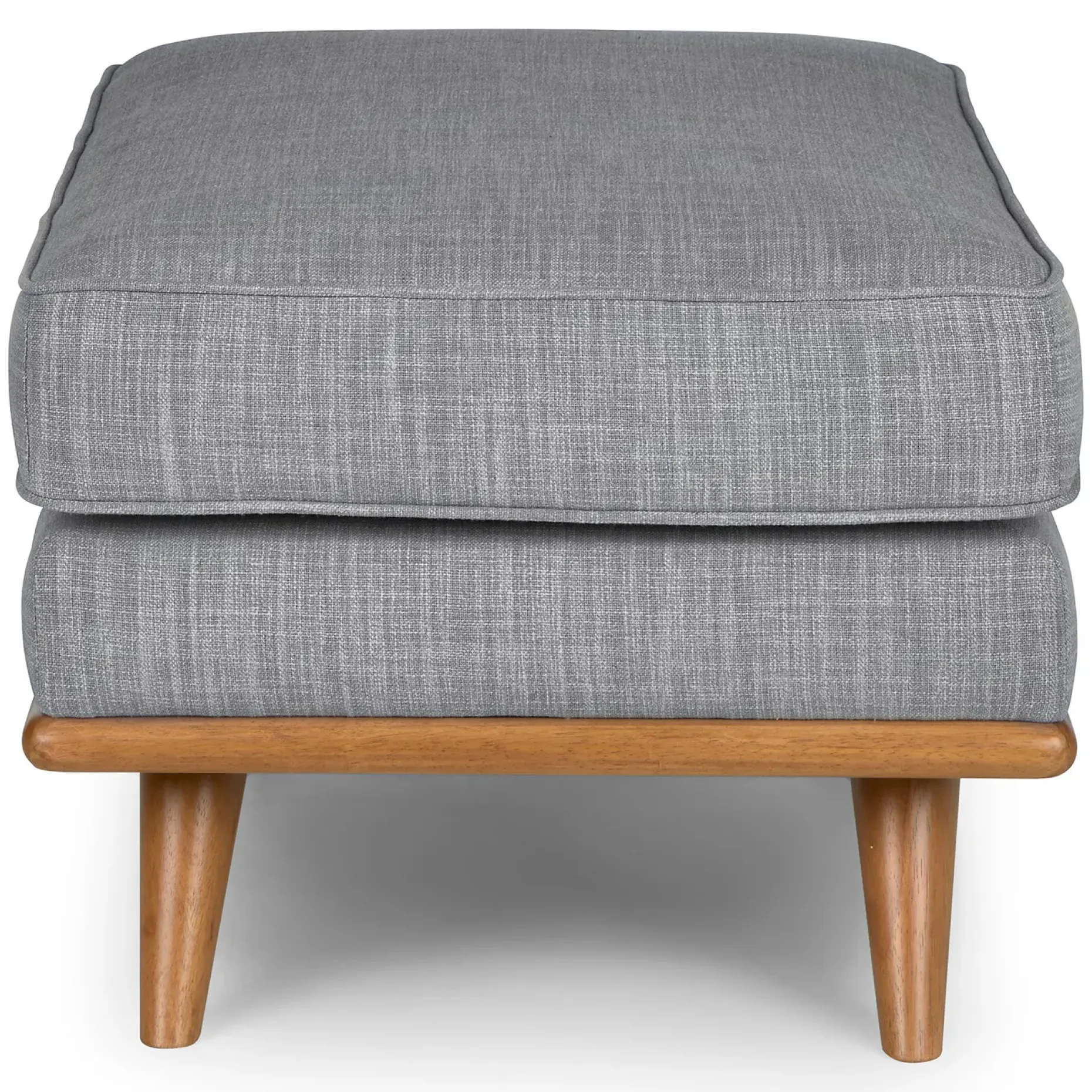 Timber 31" Ottoman - Pebble Gray