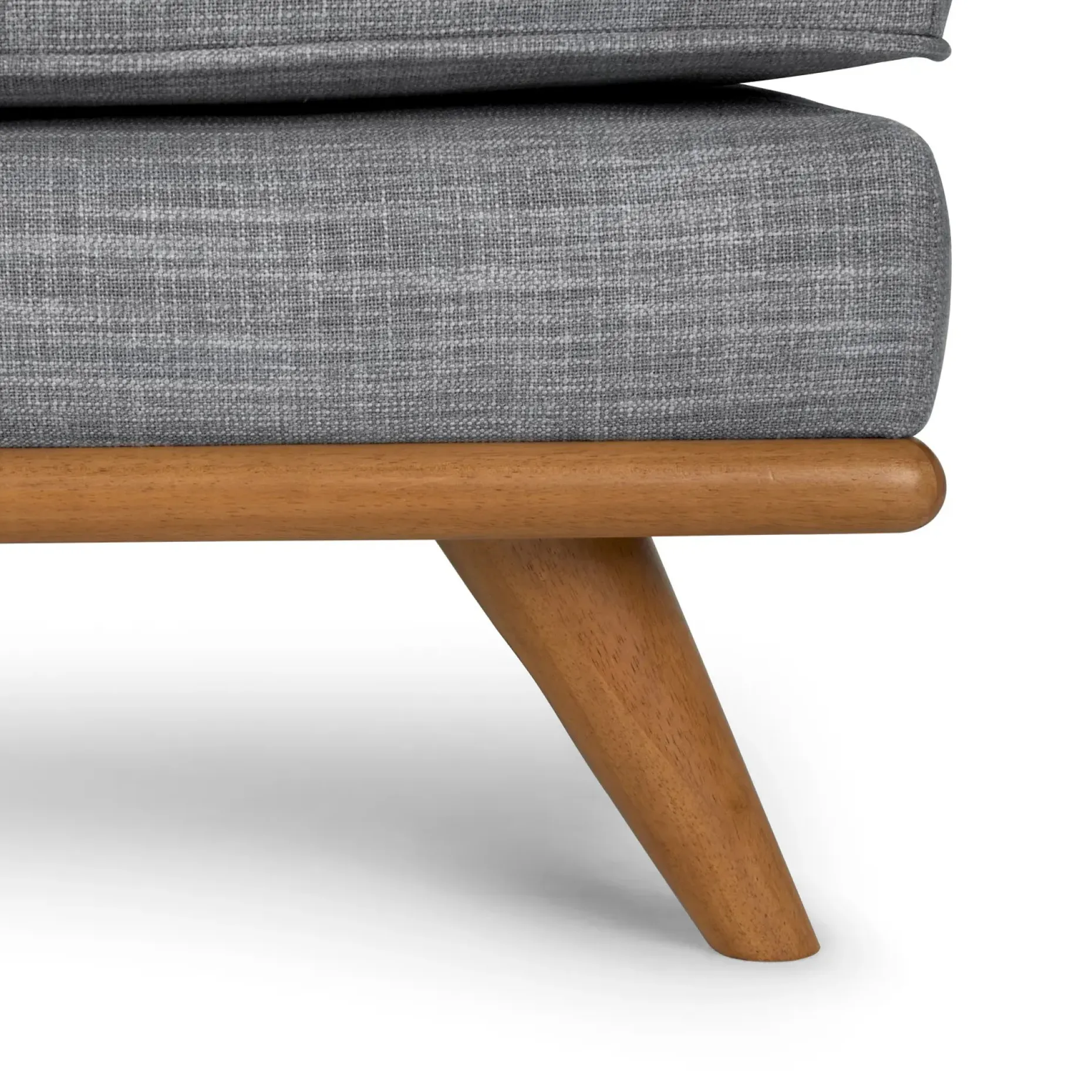 Timber 31" Ottoman - Pebble Gray