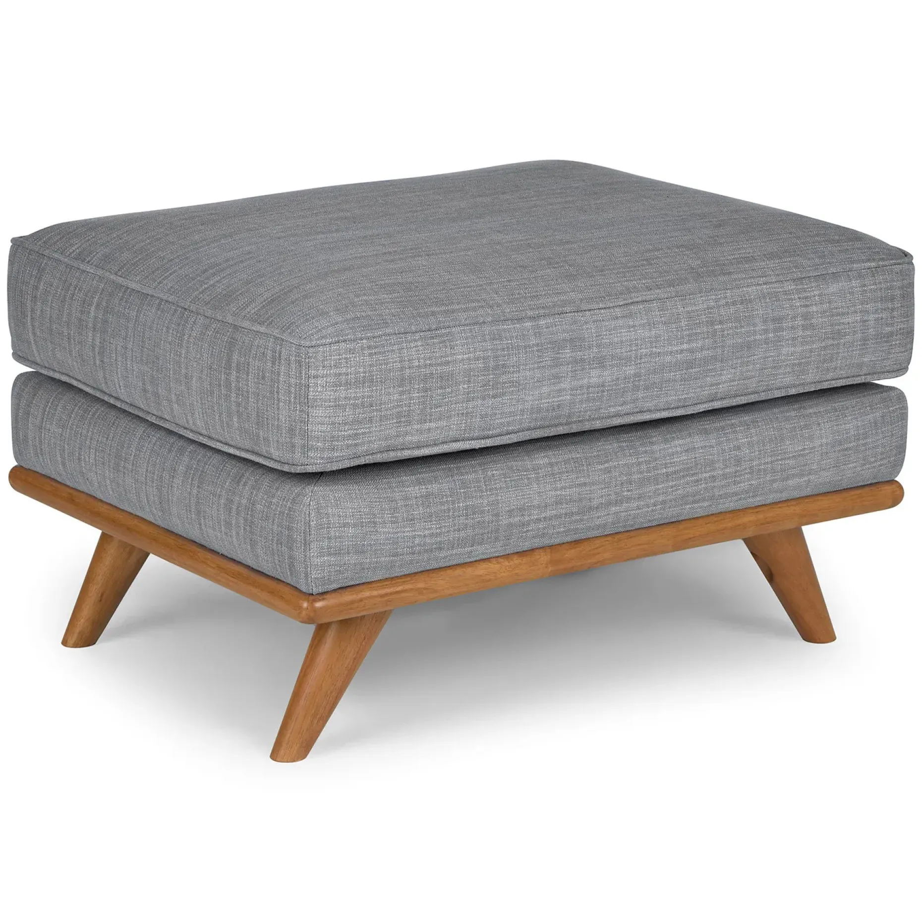 Timber 31" Ottoman - Pebble Gray