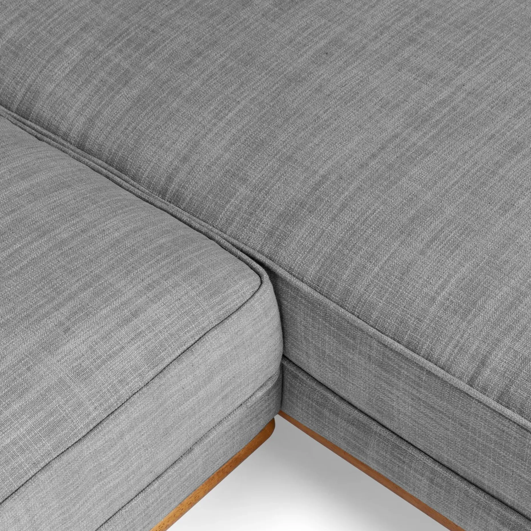 Timber 93" Right Sectional - Pebble Gray