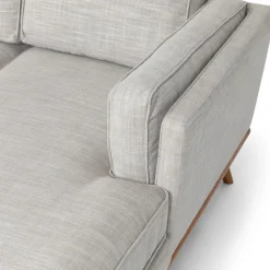 Timber 93" Right Sectional - Rain Cloud Gray