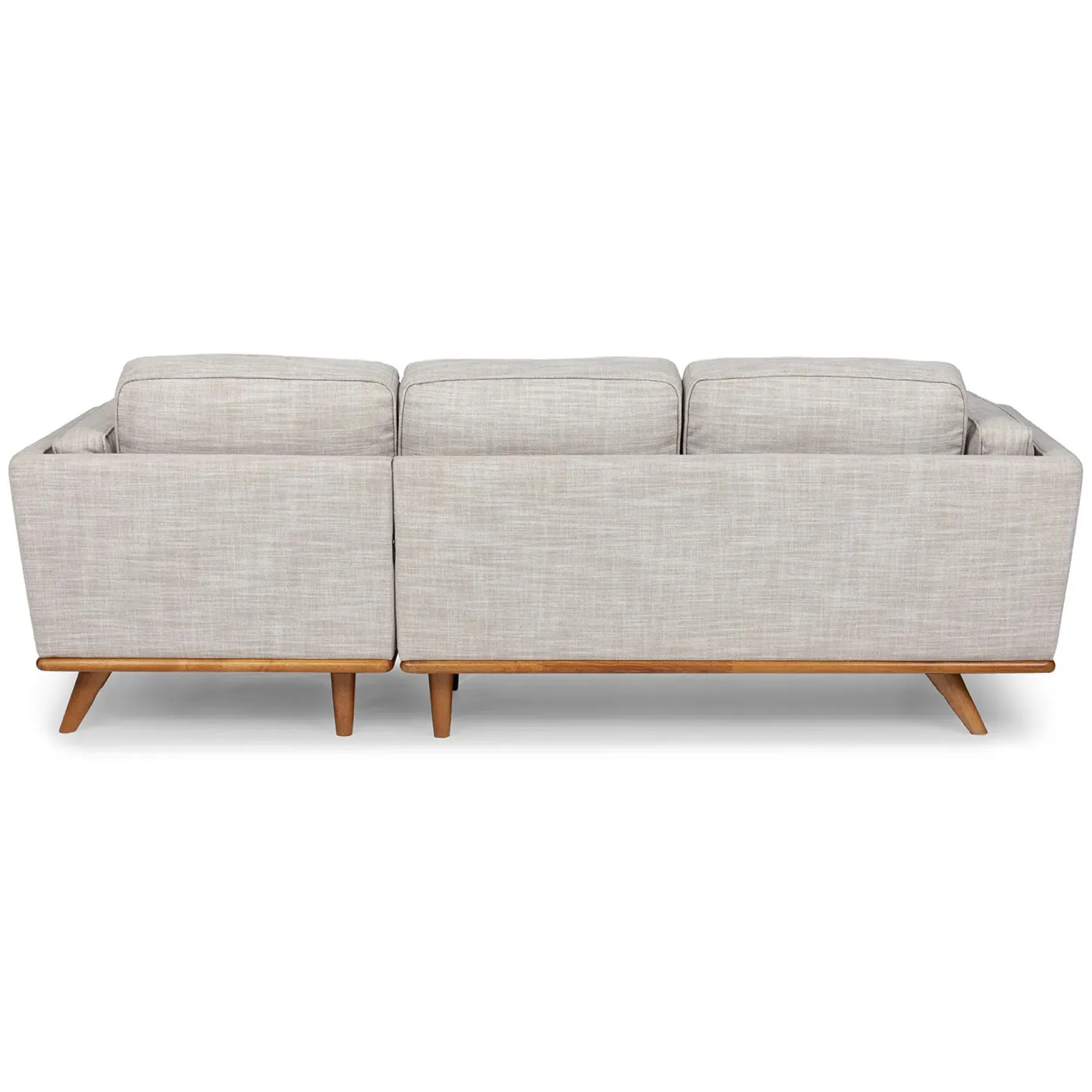 Timber 93" Right Sectional - Rain Cloud Gray
