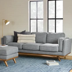 Timber 90" Sofa - Pebble Gray