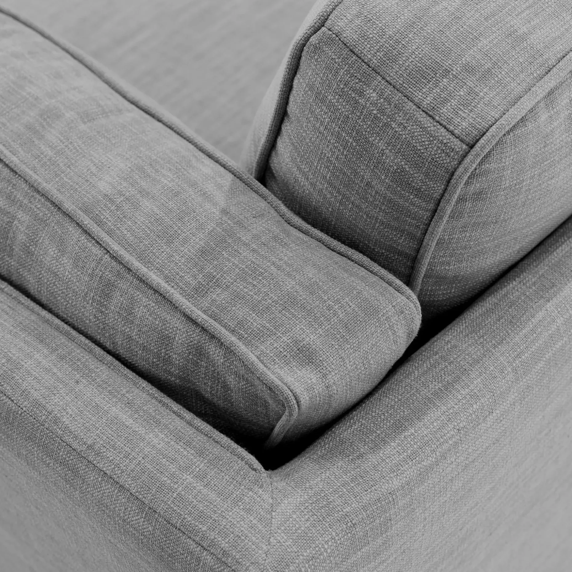 Timber 90" Sofa - Pebble Gray