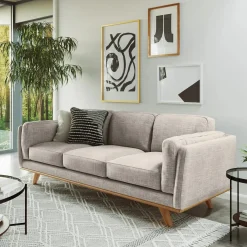 Timber 90" Sofa - Rain Cloud Gray