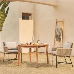 Tody Outdoor Dining Chair - Beach Sand