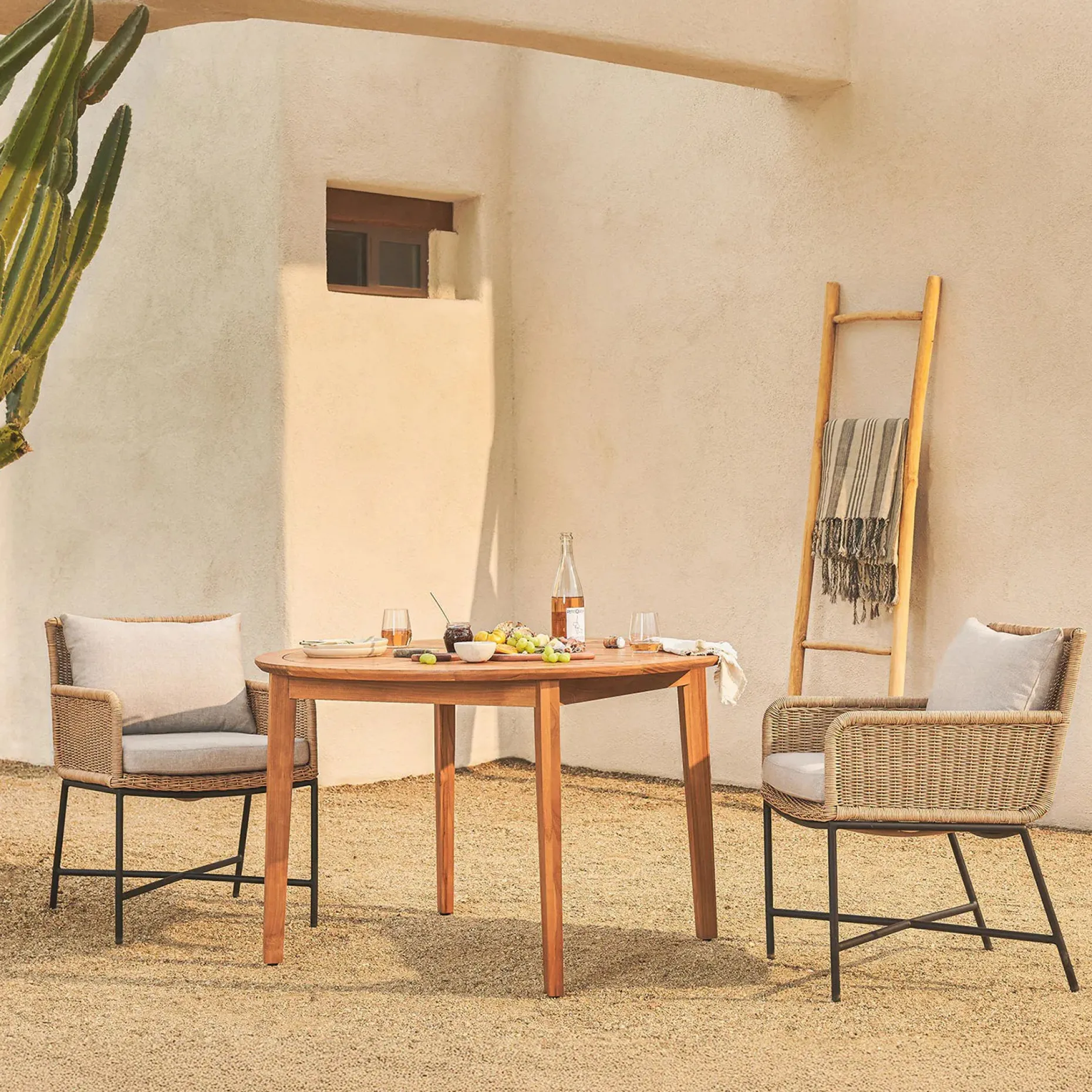 Tody Outdoor Dining Chair - Beach Sand