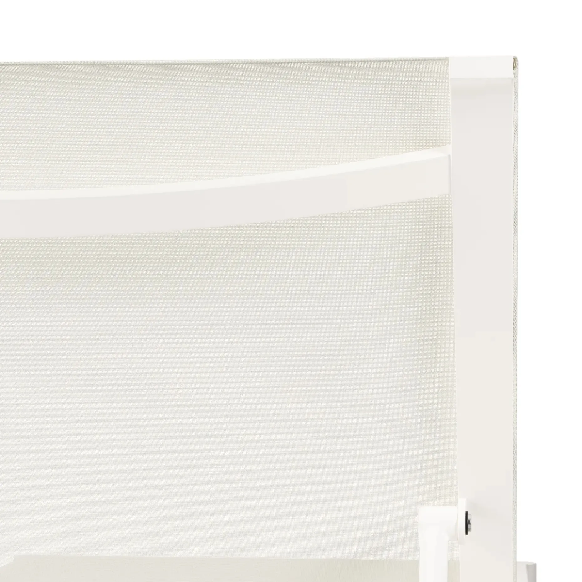 Tola 78" Outdoor Chaise Lounge - White