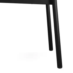 Tola Outdoor Stackable Textilene Dining Chair - Black