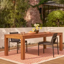 Tola Outdoor Stackable Textilene Dining Chair - Black