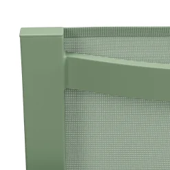 Tola Outdoor Stackable Textilene Dining Chair - Khaki Green