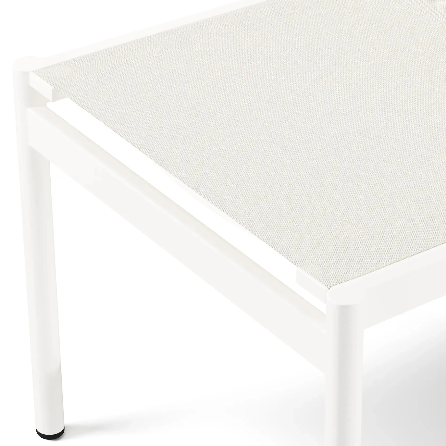 Tola Outdoor Stackable Textilene Dining Chair - White