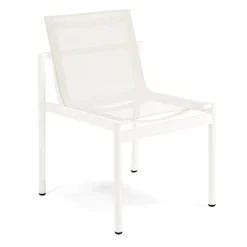 Tola Outdoor Stackable Textilene Dining Chair - White