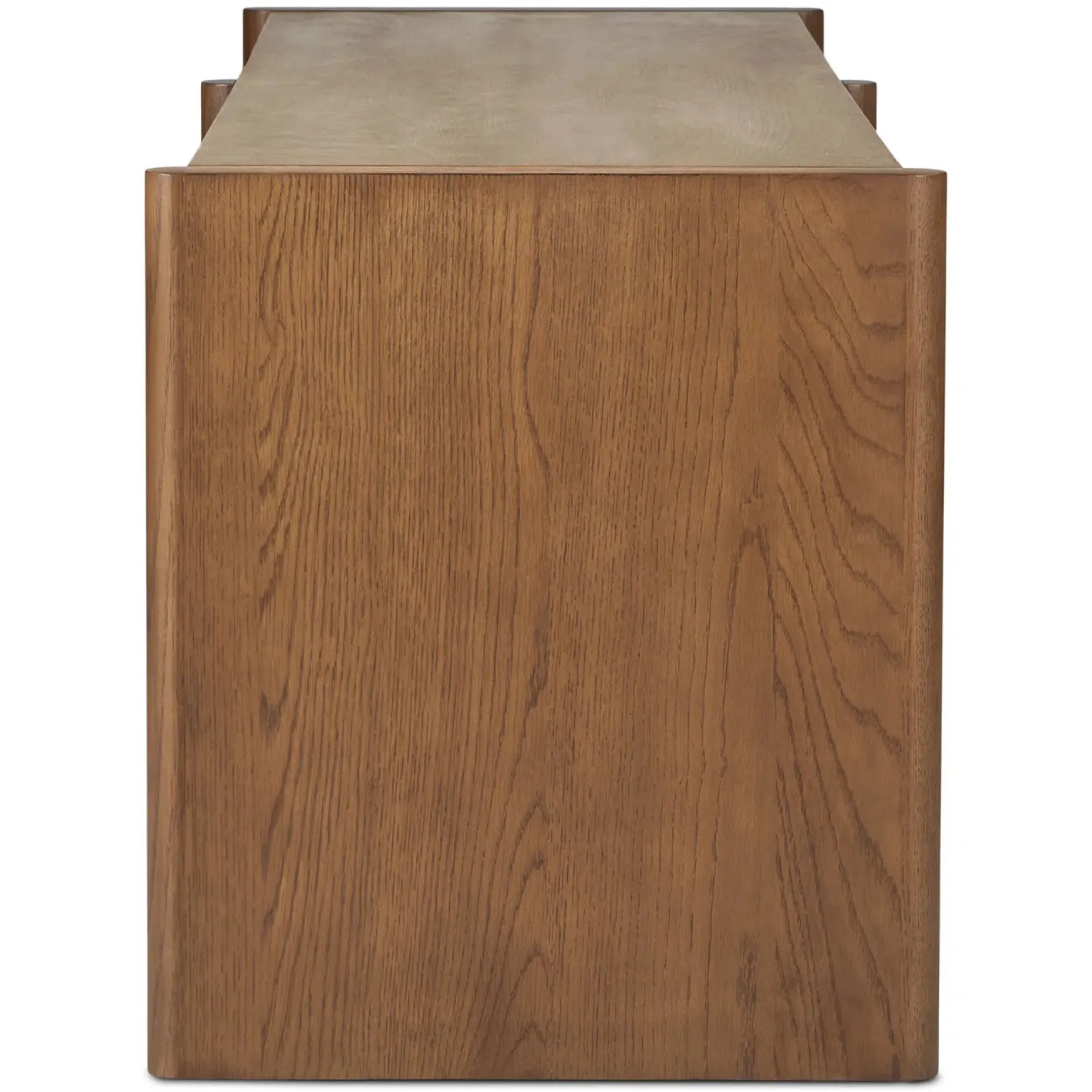 Torme 57" Bookcase, Short - Smoked Oak