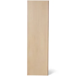 Torme 34" Bookcase with Storage, Tall - White Oak
