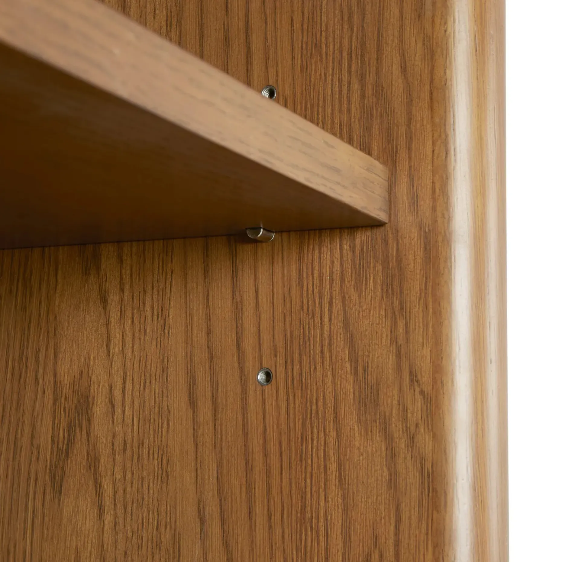 Torme 34" Bookcase with Storage, Tall - Smoked Oak