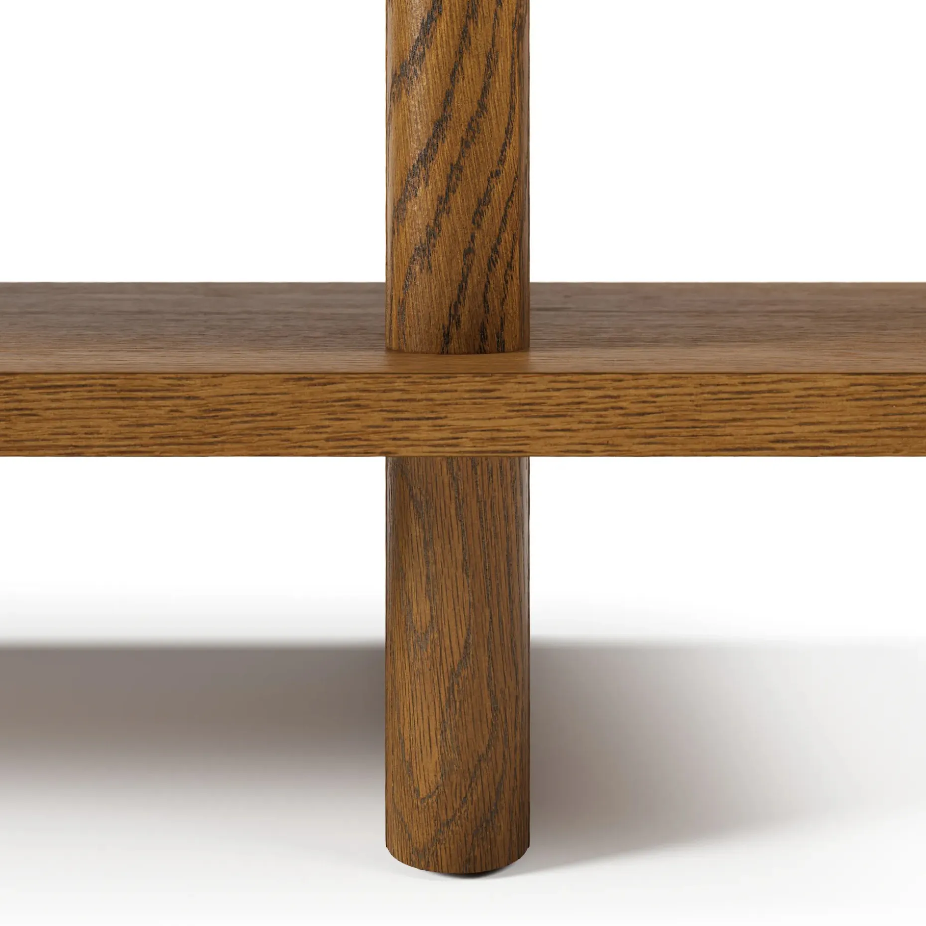 Torme 48" Console - Smoked Oak