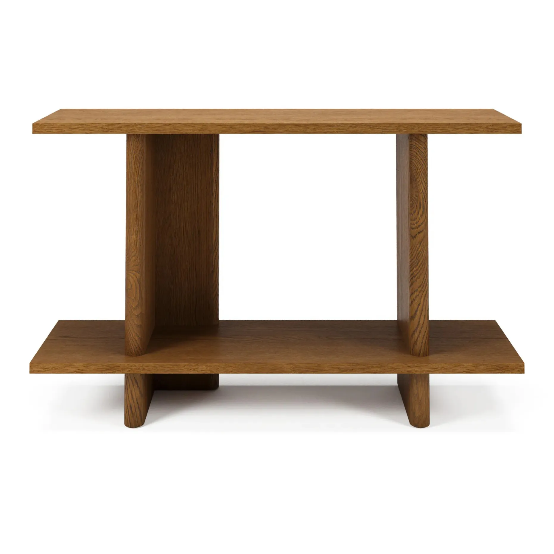 Torme 48" Console - Smoked Oak