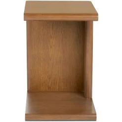 Torme C Side Table - Smoked Oak
