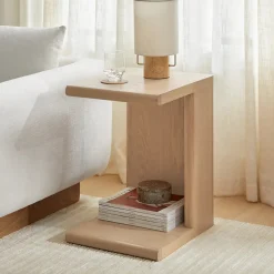 Torme C Side Table - White Oak