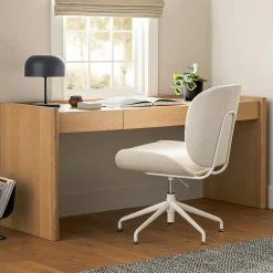 Torme 70" Desk - White Oak