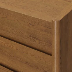 Torme 5-Drawer Chest - Smoked Oak