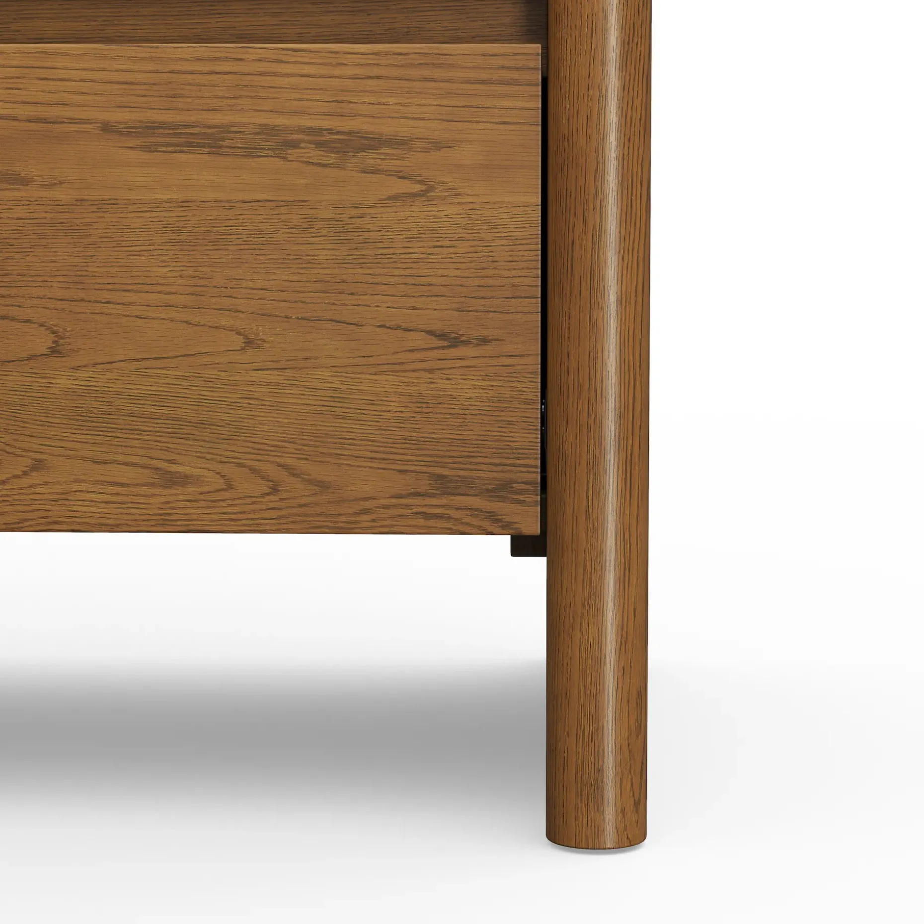 Torme 5-Drawer Chest - Smoked Oak