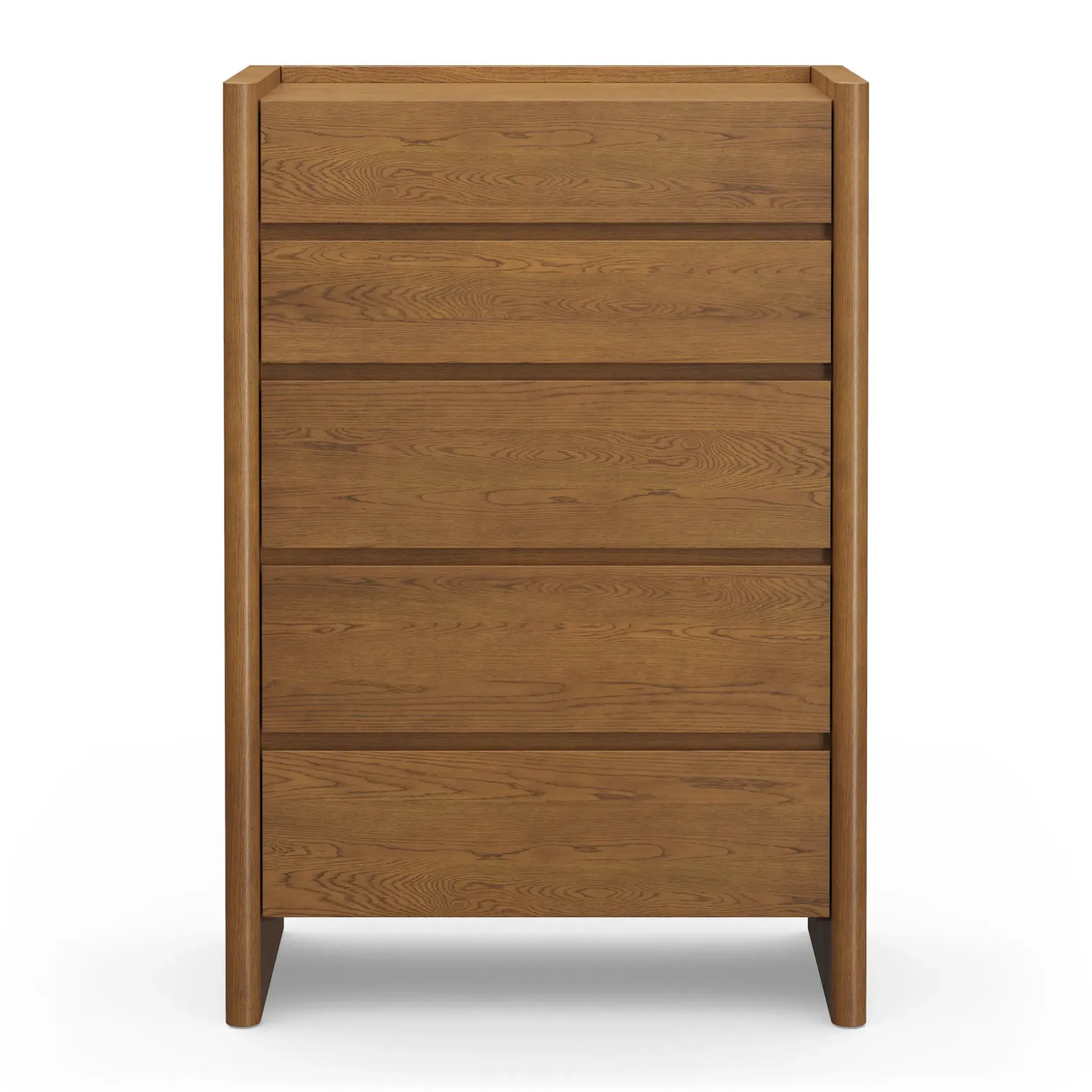 Torme 5-Drawer Chest - Smoked Oak