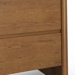 Torme 5-Drawer Chest - Smoked Oak