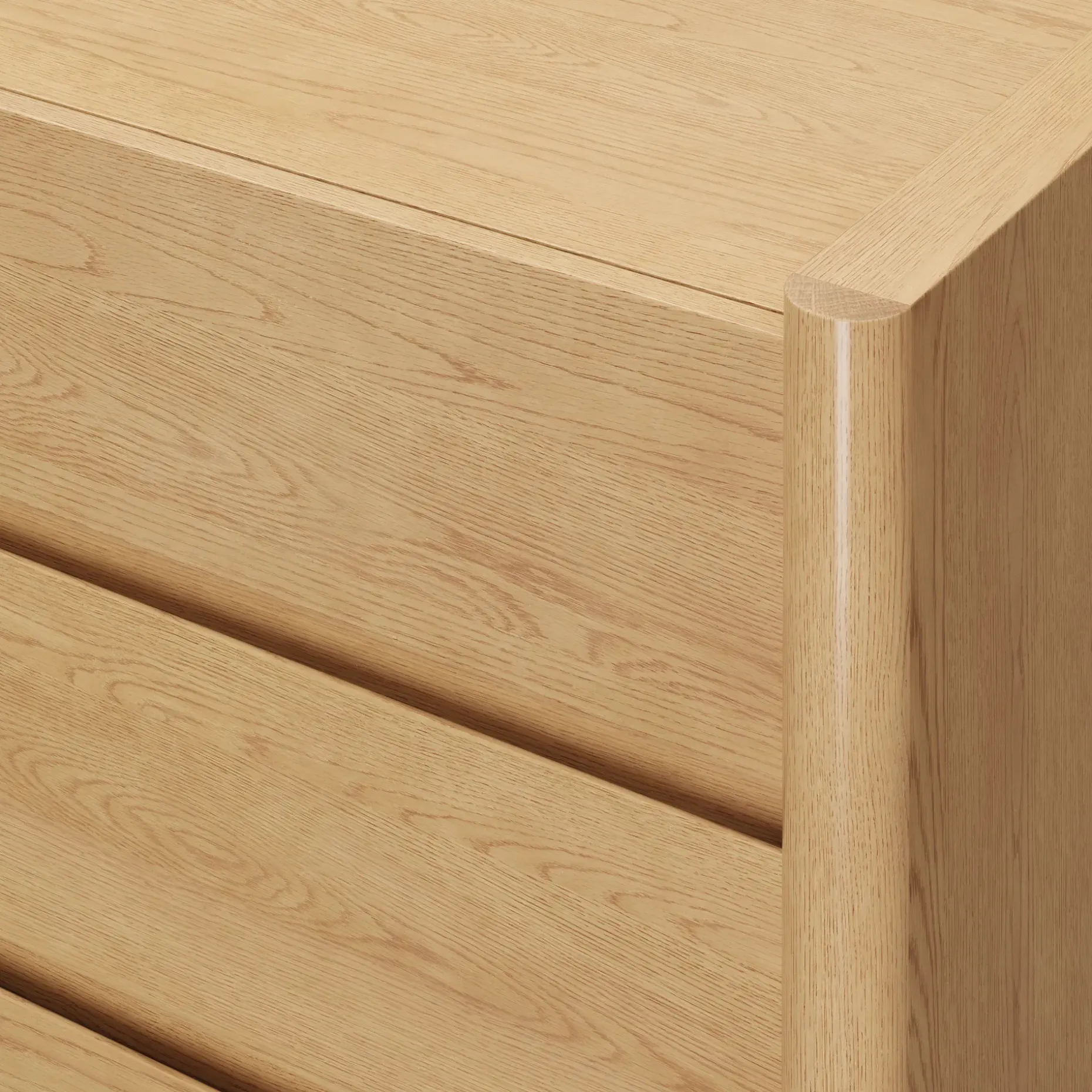 Torme 5-Drawer Chest - White Oak