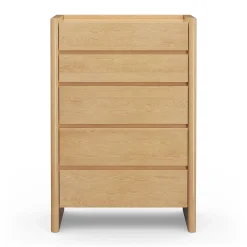 Torme 5-Drawer Chest - White Oak