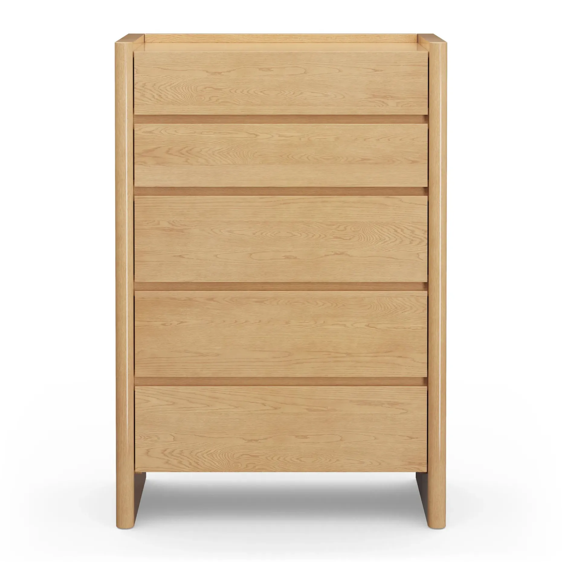 Torme 5-Drawer Chest - White Oak